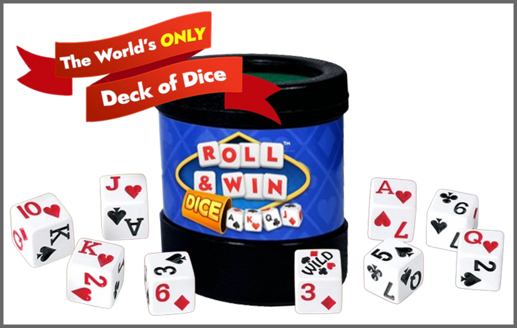 THE DECK of DICE with Dice Cup - 25% OFF + FREE SHIPPING!